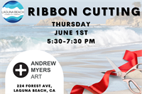 Andrew Myers Art Ribbon Cutting