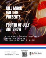 Bill Mack Gallery Presents: Fourth of July with David Michael Vaughn and Lisa Herr!