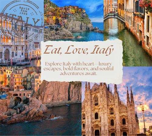 Eat, Love, Italy is your gateway to slow, soulful travel through Italy—where every bite, view, and moment tells a story.
