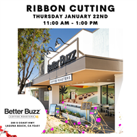 Better Buzz Coffee Ribbon Cutting