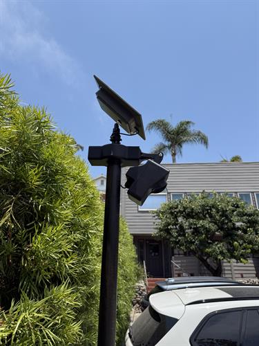 Solar powered, vision based, security driven. 