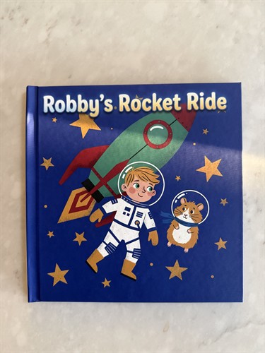 Custom space themed book