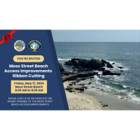 Public Invited to Attend Grand Opening  of New Moss Street Beach Access