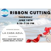 La Casa Azul Designs Ribbon Cutting