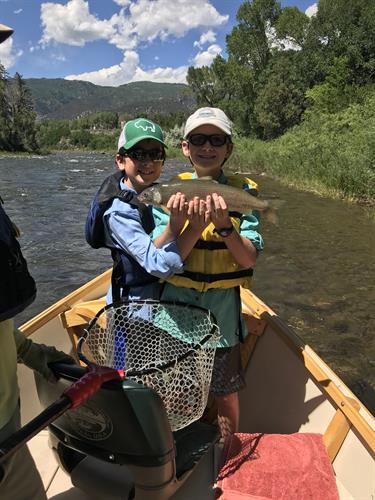 White Fish on the Roaring Fork River