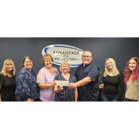 Advantage One Credit Union Donates $1,000 to On The Move (OTM) for the Kelly Park Court Renovation