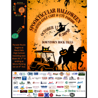 3rd ANNUAL SPOOKTACULAR HALLOWEEN LIGHTED GOLF CART & UTV PARADE
