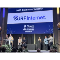 Surf Internet Recognized with BBB Torch Award for Ethics
