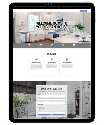 Cleaning Business Website
