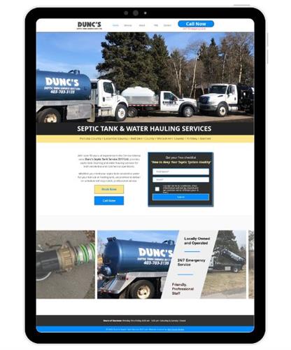 Septic Tank Cleaning Website