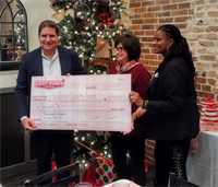 Lost Pines Toyota donated $10,000 for Women under 40 needing mammograms