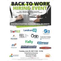 Back To Work Hiring Event 6.29.21