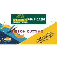 Ribbon Cutting Ruben Surveying & Mapping