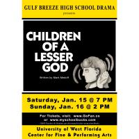 Gulf Breeze High School Presents Children of a Lesser God