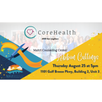 RESCHEDULED CoreHealth & Maitri Counseling Center Ribbon Cutting