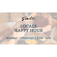 Locals Happy Hour at Salt