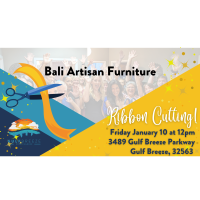 Ribbon Cutting for Bali Artisan Furniture