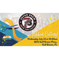 7 Brew Coffee Ribbon Cutting