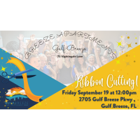 Ribbon Cutting Ceremony - Breeze Apartments