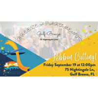 Ribbon Cutting Ceremony - Breeze Apartments