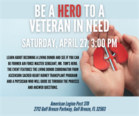 Help Save a Hero: Community Rally to Find Kidney Donor for Former Master Sergeant