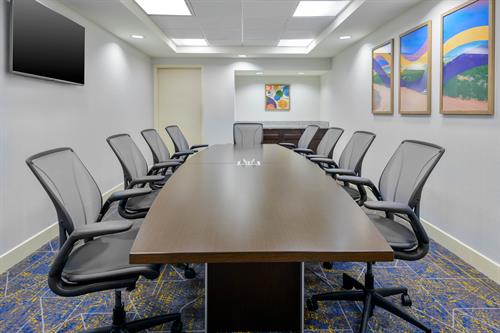 Boardroom Meeting Space - 350 sq. ft. - Up to 12 People