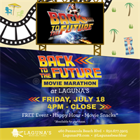 Back To The Future Movie Marathon at Laguna's