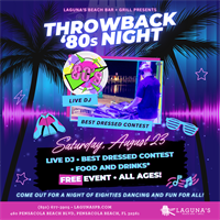 '80s Throwback Night at Laguna’s
