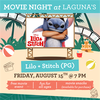 Laguna's Movie Night: Lilo + Stitch (Live Action, PG)