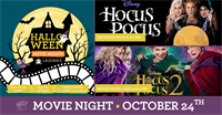 Halloween Movie Nights at Laguna's