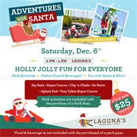 Adventures with Santa at Laguna's