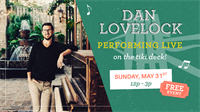 Dan Lovelock on the Tiki Deck