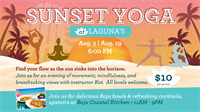 Sunset Yoga at Laguna's