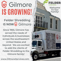 Gilmore Acquires Felder Shredding to Expand Across the Gulf Coast