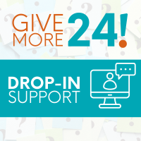 Give More 24! | Virtual Drop-In Support