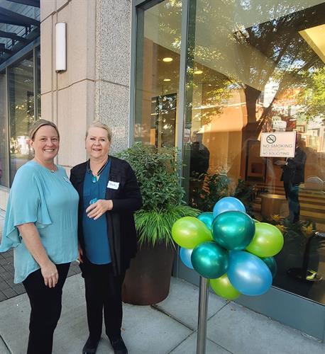 We celebrate with our colleagues! Ribbon Cutting for Coldwell Banker in downtown Vancouver.