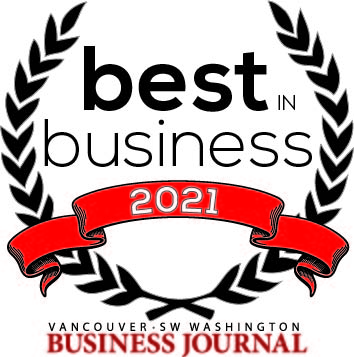 Vancouver Business Journal "Best In Business 2021" Winner