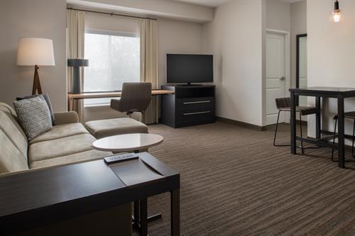 Well-appointed Living Space in your suite