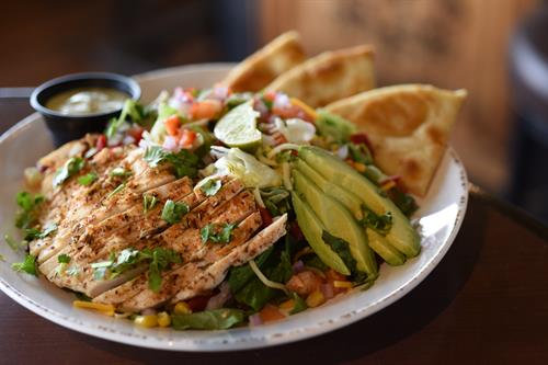 A guest favorite is the Avocado Chicken Salad!