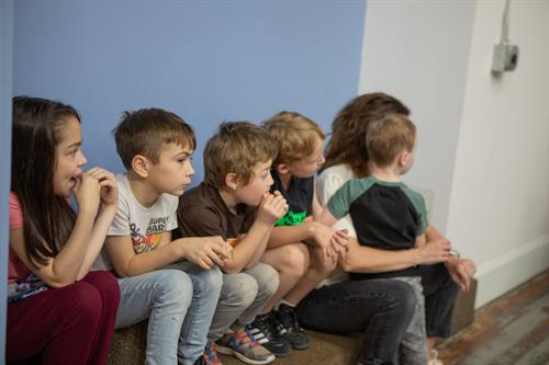 Kids across Vancouver listening in on storytime during one of our free community events.