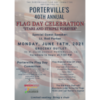 Porterville's 40th Annual Flag Day Celebration- Stars and Stripes Forever