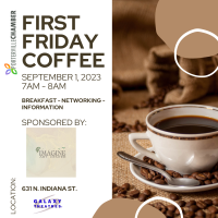 First Friday Coffee Sponsored by Imagine Art Center