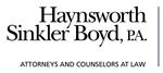 Haynsworth Sinkler Boyd, P.A.