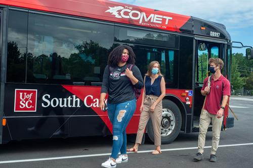 UofSC Transit, Powered by The COMET