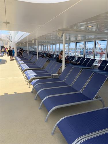 Have you ever seen the sundeck empty? Have you ever seen the sundeck empty?
