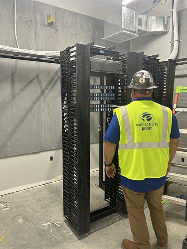 Instaling the MDF in the IT Room