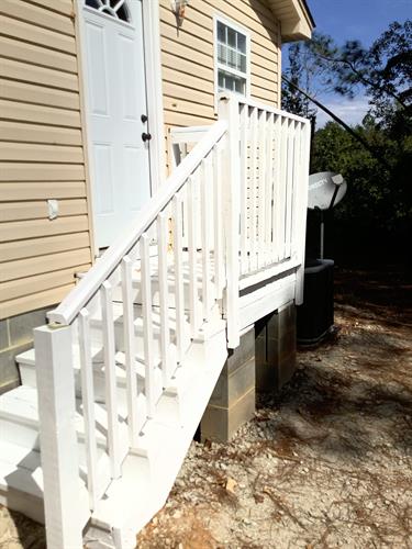 Side Porch Repair and Refresh After