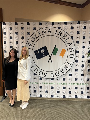 Our interns were able to attend the South Carolina - Ireland Trade Commission Saint Patricks Day Event where they gained networking and event experience. 
