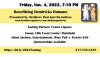 Hendricks Humane Wine, Beer & Spirits Tasting Presented by Brothers That Just Do Gutters