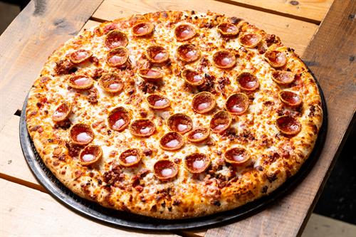 All Meats Pizza